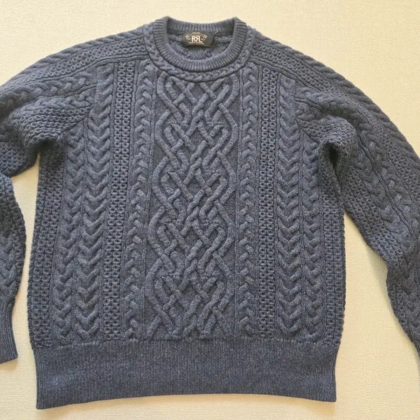 [BUNJANG] RRL Aran Knit L / rrl 아란 니트 L사이즈
