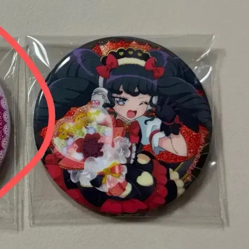 [BUNJANG] Pripara Manaka Nao & Garuru Can Badge Set / 프리파라 가루루 캔뱃지 애니메이트 굿즈