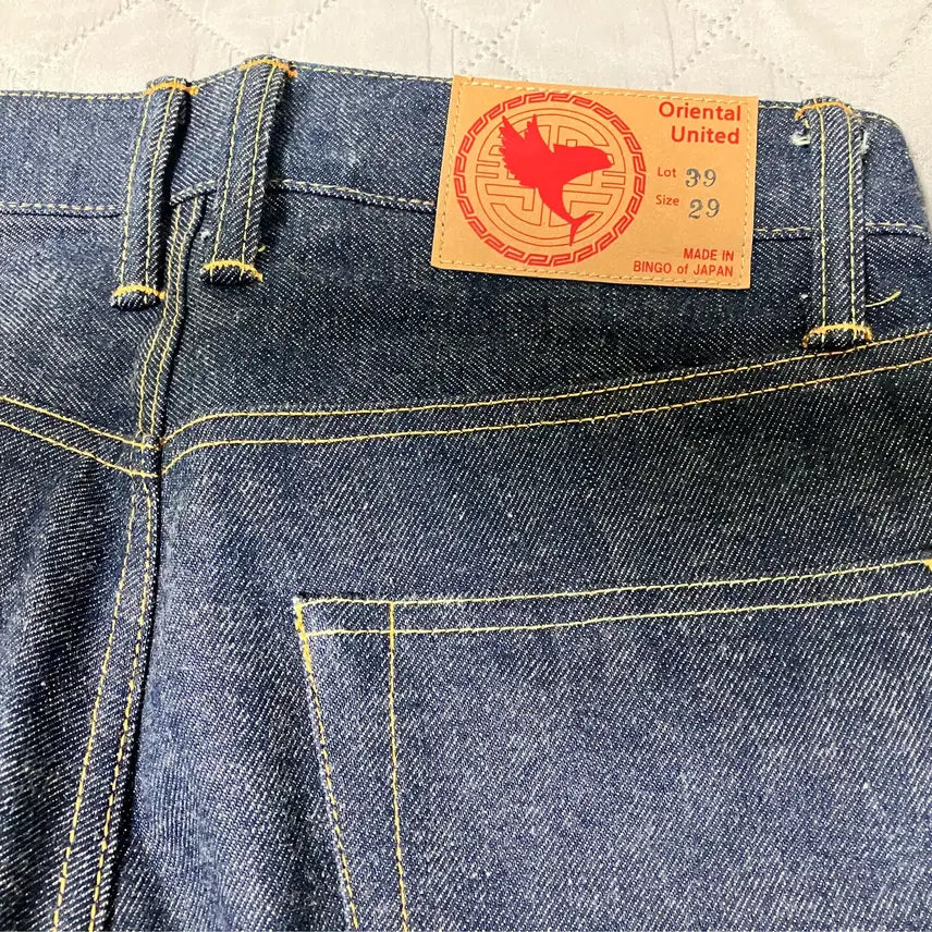 [BUNJANG] Oriental United Lot 39 Type Unsanforized Denim Jeans / 오리엔탈유나이티드 lot39 tpye