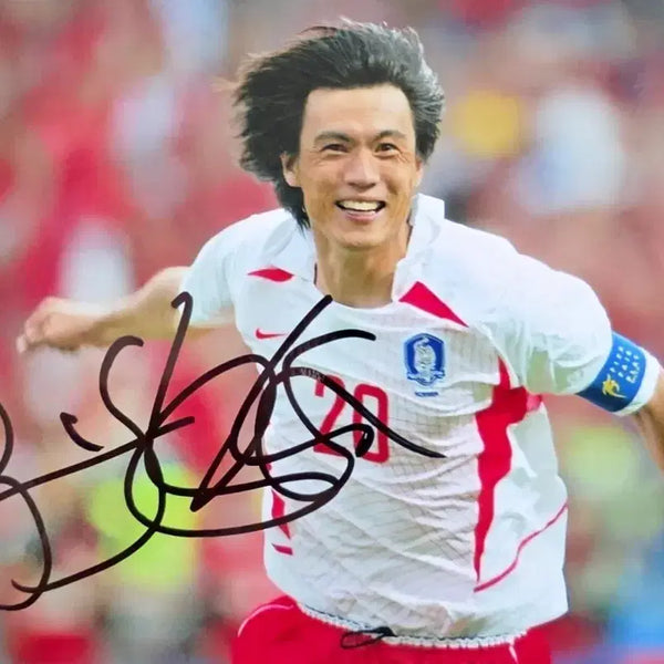 [BUNJANG] Hong Myung-bo Autographed Item / 홍명보 친필싸인