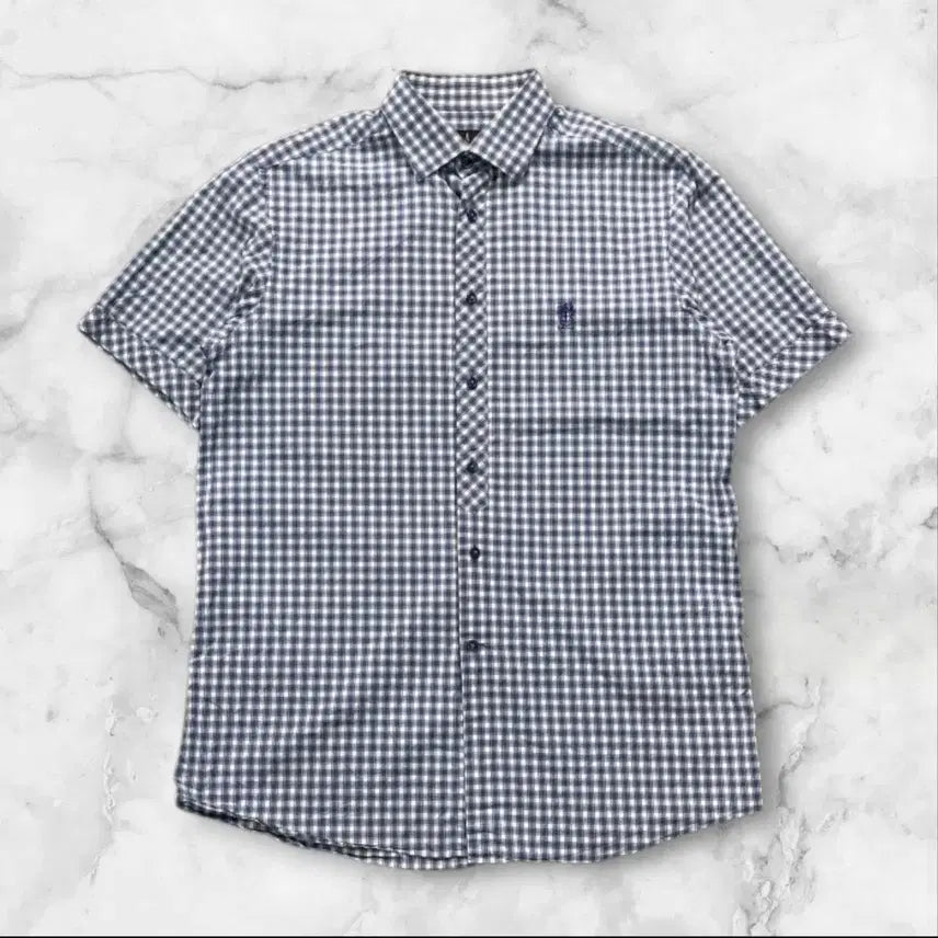 [BUNJANG] Daks Short Sleeve Shirt Size 100 / 닥스 반팔 셔츠 100