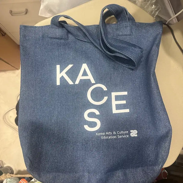 [BUNJANG] Denim Eco Bag / 청 에코백
