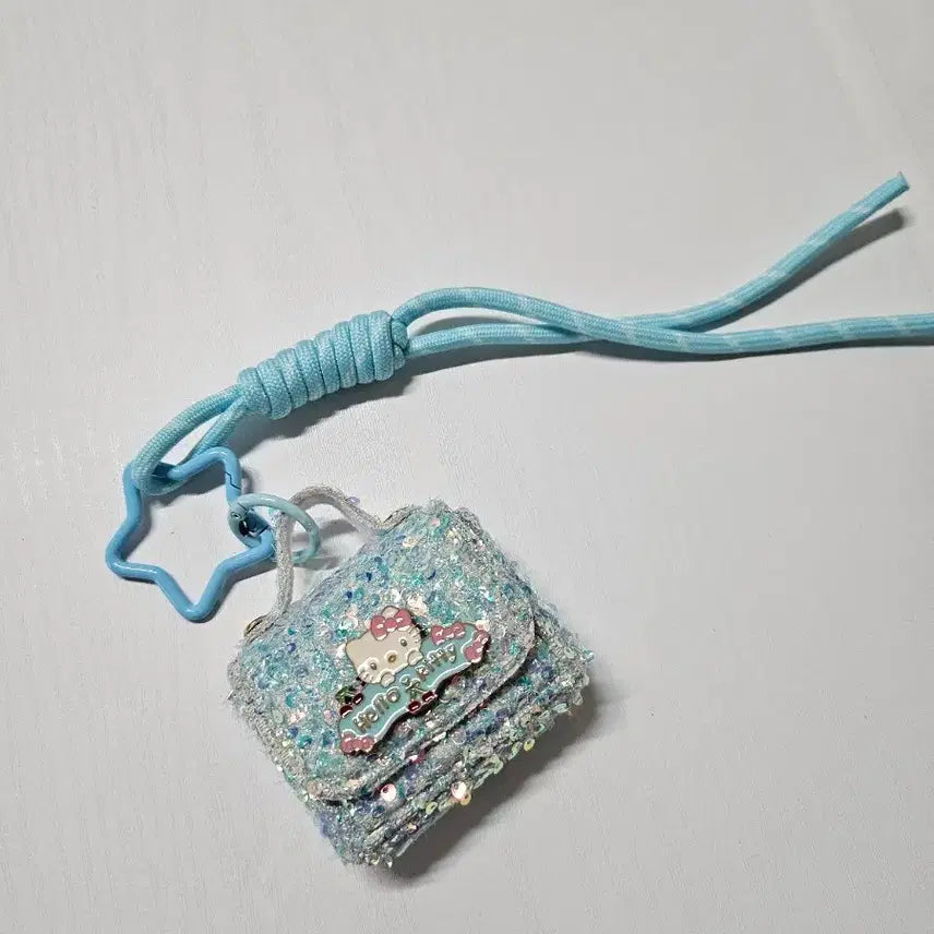 [BUNJANG] Sanrio Hello Kitty Sky Blue Mini Bag / (새상품) 산리오 키티 하늘색 미니 가방