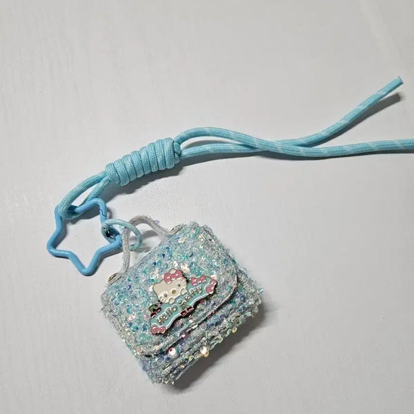 [BUNJANG] Sanrio Hello Kitty Sky Blue Mini Bag / (새상품) 산리오 키티 하늘색 미니 가방