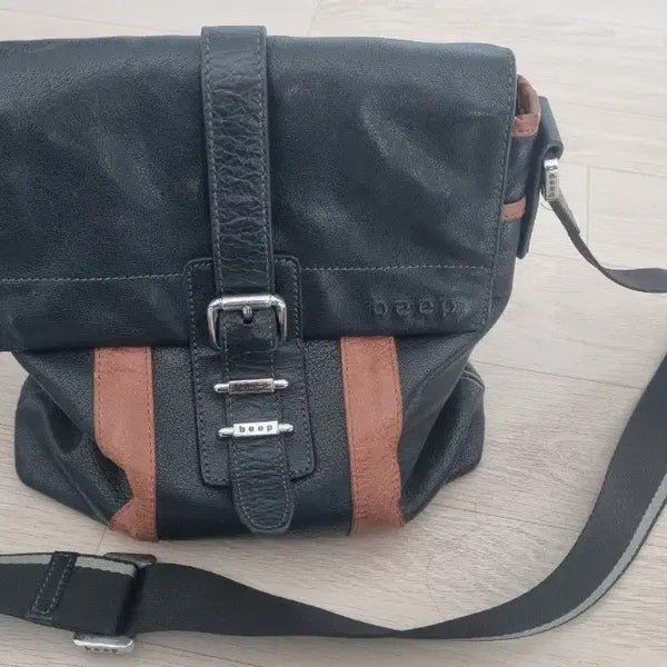 [BUNJANG] Men's Leather Shoulder Bag / 남서가죽가방
