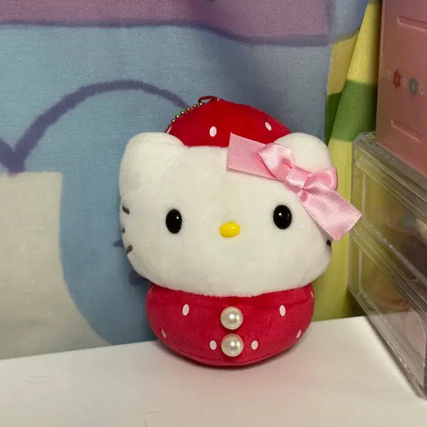 [BUNJANG] Kitty Strawberry Mochi Mascot / 키티 딸기모찌 마스코트