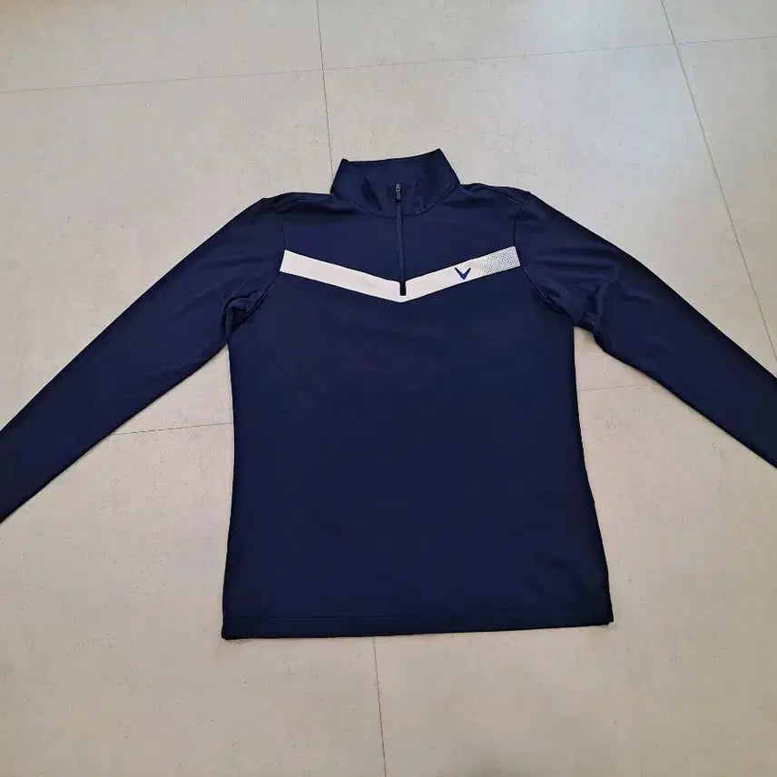 [BUNJANG] Callaway Navy Long Sleeve Golf Apparel T-Shirt Size 95 / 캘러웨이 네이비 골프웨어 긴팔 95