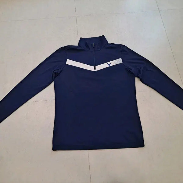 [BUNJANG] Callaway Navy Long Sleeve Golf Apparel T-Shirt Size 95 / 캘러웨이 네이비 골프웨어 긴팔 95