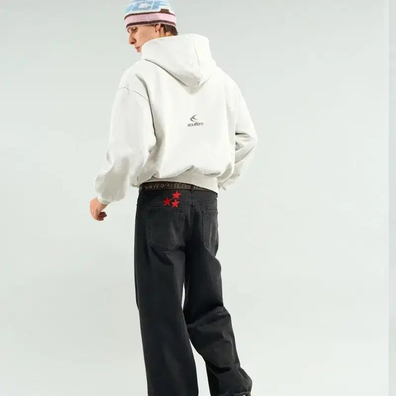 [BUNJANG] Scapers Steel Grey Zip-Up Hoodie (M) / 스커퍼스 후드집업 m