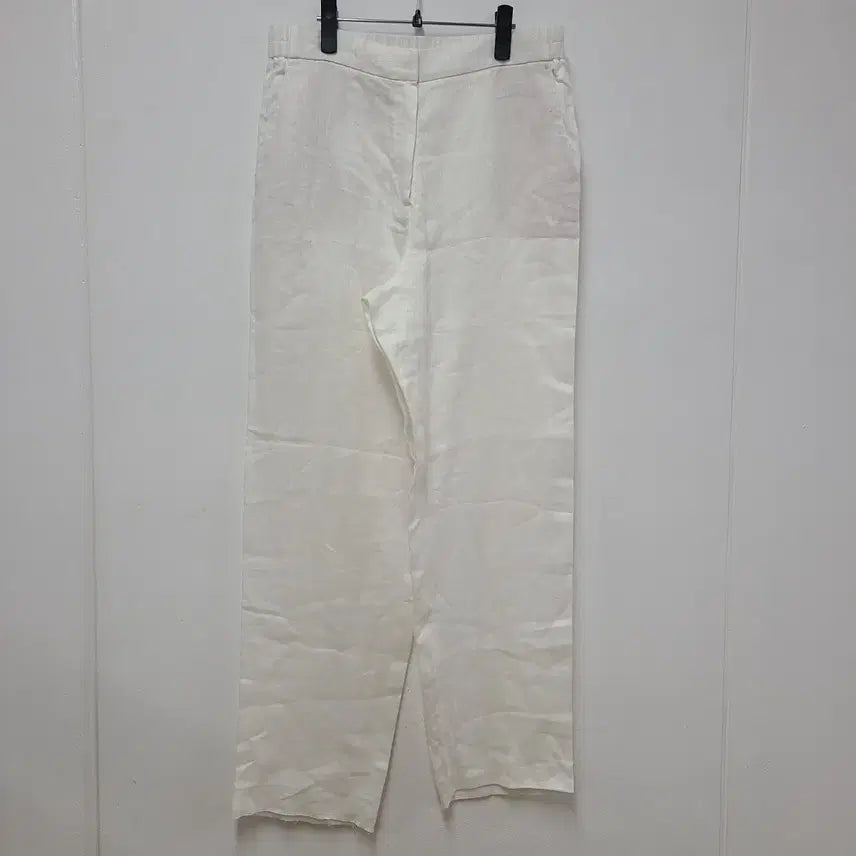 [BUNJANG] Massimo Dutti White Linen Wide Pants / 마시모두띠 린넨 팬츠 77