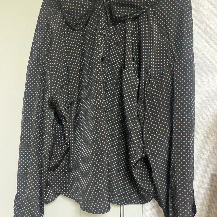 [BUNJANG] HeanShe Women's Polka Dot Shirt / 허앤쉬 셔츠