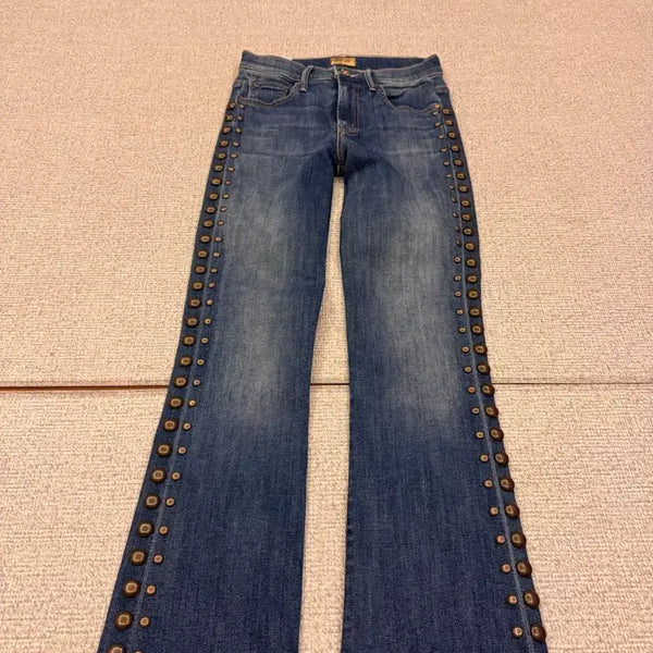 [BUNJANG] Mother Women's Studded Jeans / Mother 여성 스터드 청바지 판매