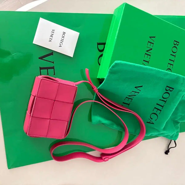 [BUNJANG] Bottega Veneta Cassette Bag Pink Full Set / 보테가베네타 카세트백 핑크 풀세트