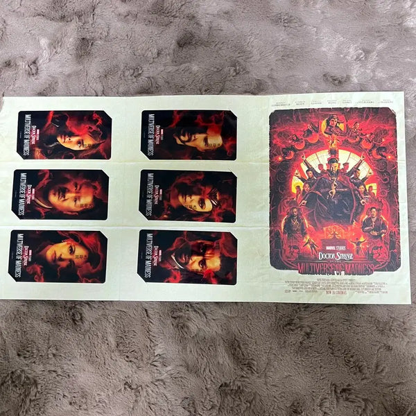 [BUNJANG] Doctor Strange in the Multiverse of Madness Lotte Cinema Bookmark Package / 닥터 스트레인지 대혼돈의 멀티버스 pet 북마크 패키지 롯데시네마