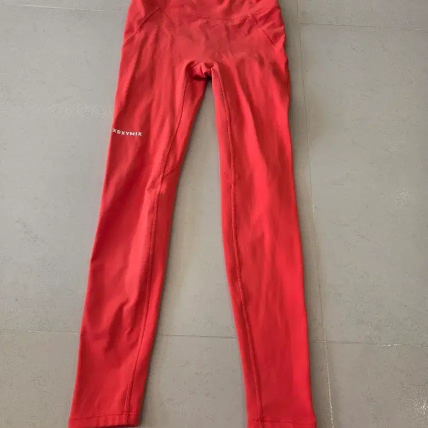 [BUNJANG] JessiMuitas M Size Neon Orange Leggings / A(M)제시믹스 형광주황 레깅스