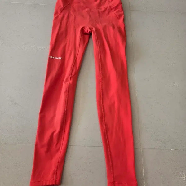 [BUNJANG] JessiMuitas M Size Neon Orange Leggings / A(M)제시믹스 형광주황 레깅스