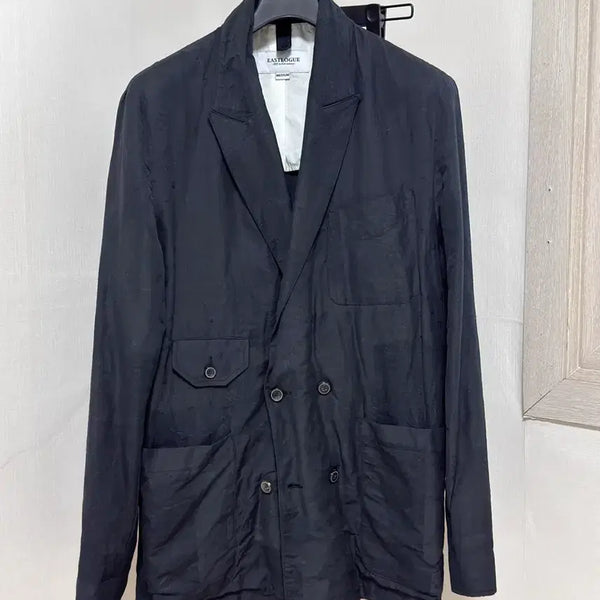 [BUNJANG] Eastlogue Marina Double Jacket Black Paisley M / 이스트로그 마리나 더블 자켓: 블랙 페이즐리 / M
