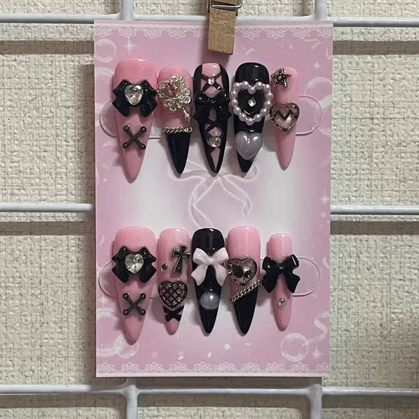[BUNJANG] Custom "Omakase" Nail Tips Set / 오마카세 네일팁 주문제작 한세트 6천원!