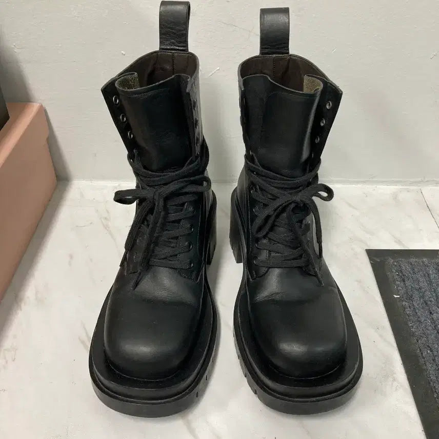 [BUNJANG] Bottega Veneta Leather Boots / 보테가베네타 워커 부츠 37.5