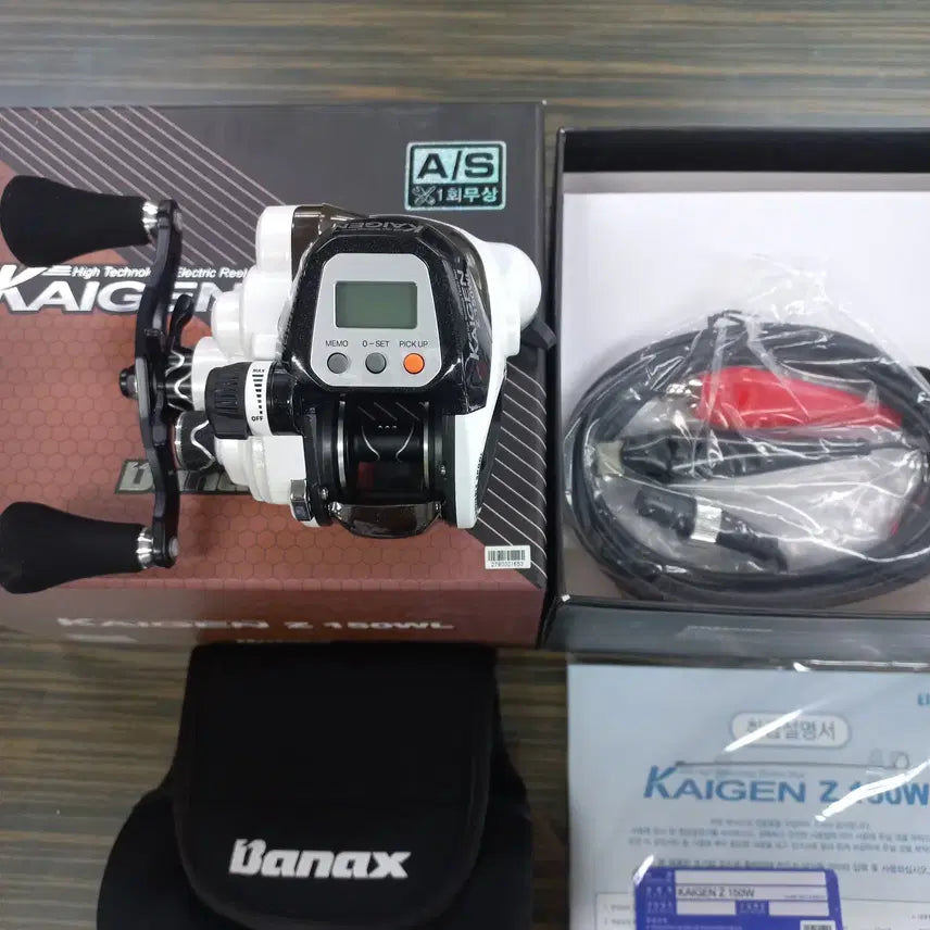 [BUNJANG] Banax Kaizen Z 150WL White Electric Reel Left Handle / 바낙스 카이젠 Z 150WL 소형 화이트 전동릴 좌핸
