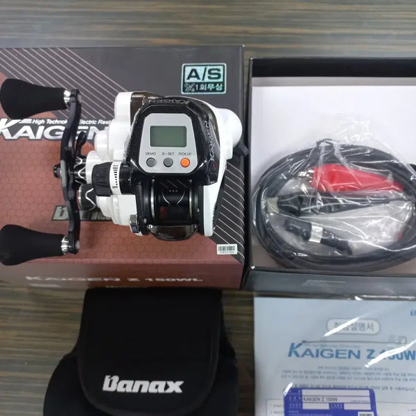 [BUNJANG] Banax Kaizen Z 150WL White Electric Reel Left Handle / 바낙스 카이젠 Z 150WL 소형 화이트 전동릴 좌핸
