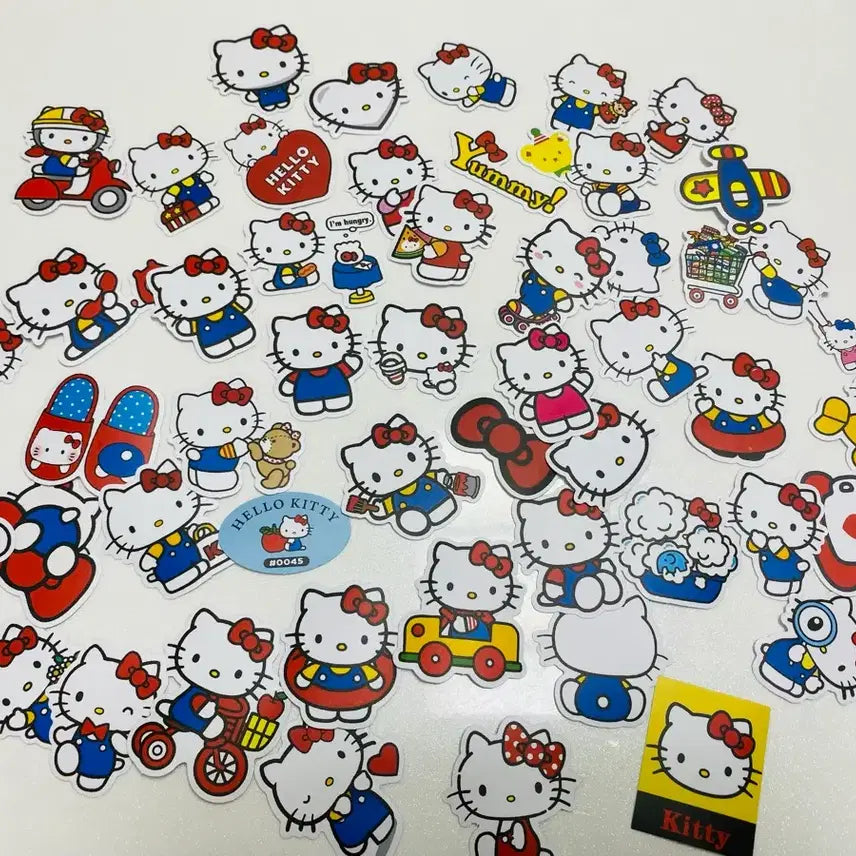 [BUNJANG] Hello Kitty Sticker Set (50 pcs) / 헬로키티 스티커 50개
