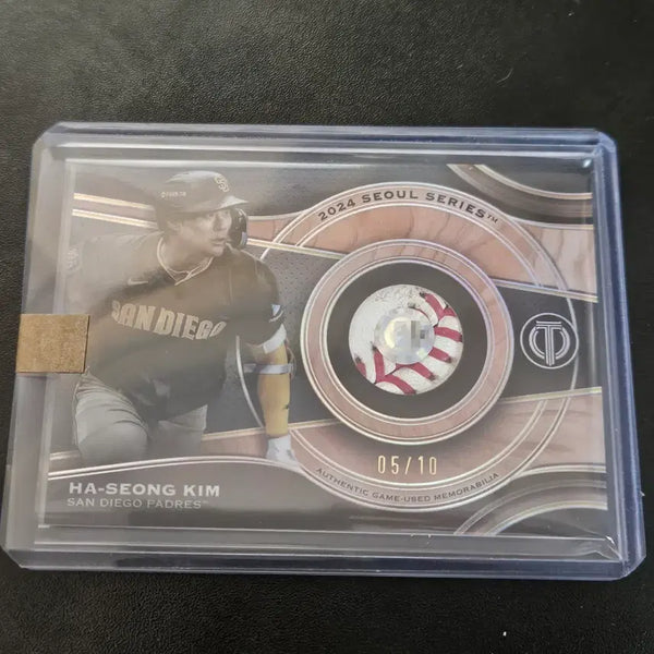 [BUNJANG] Ha-Seong Kim 2025 Topps Baseball Card 2024 Seoul Series Game Used Relic 5/10 / 김하성 2025 탑스 카드 2024 서울시리즈 5/10
