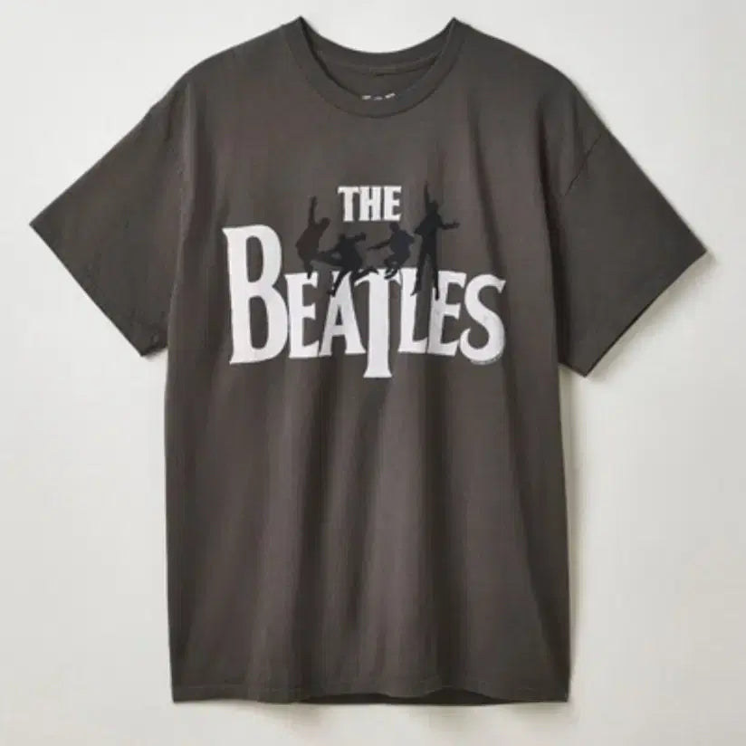 [BUNJANG] The Beatles Band T-Shirt Washed Black / 비틀즈 밴드 티셔츠