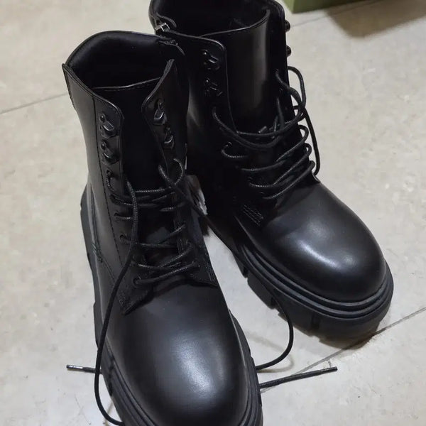 [BUNJANG] Zara High-Top Boots / 자라 워커 zara 구두 부츠 하이탑