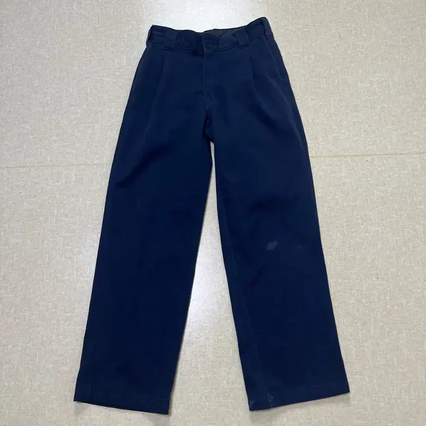 [BUNJANG] Dickies 874 Navy Wide Cotton Pants / 디키즈 874 네이비 와이드 면바지