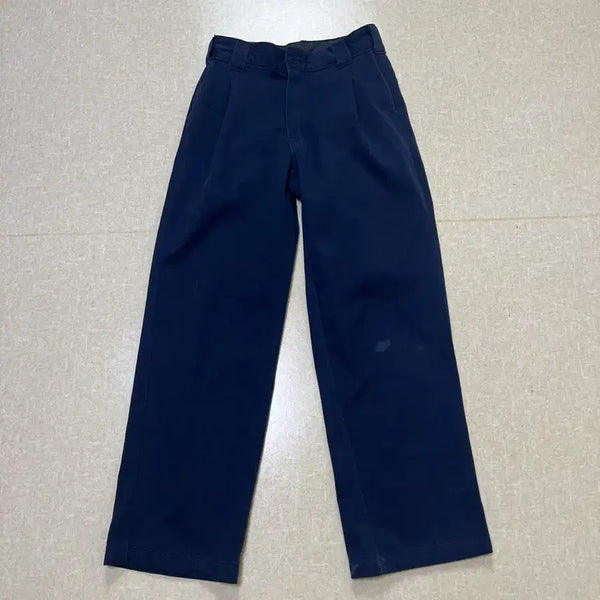 [BUNJANG] Dickies 874 Navy Wide Cotton Pants / 디키즈 874 네이비 와이드 면바지