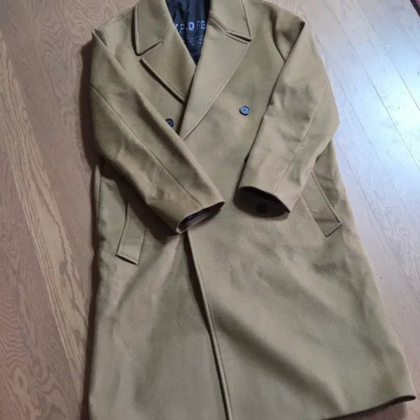 [BUNJANG] Insilence Vunte Explorer Double Coat Camel S Size / 인사일런스 분트 익스플로러 더블 코트 s사이즈