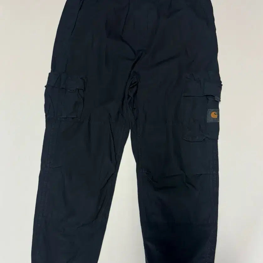 [BUNJANG] Carhartt Two Pocket Work Basting Cargo Pants L Navy / 정품! 칼하트 투 포켓 워크 밴딩 카고팬츠 L 네이비
