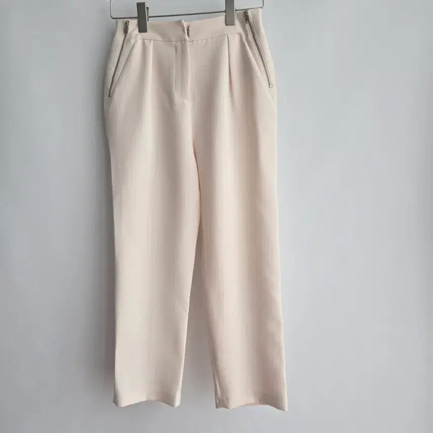 [BUNJANG] Michaa Zipper Detail Slacks (Ivory, Size M) / 0937 it MICHAA 지퍼 포인트 슬랙스 M