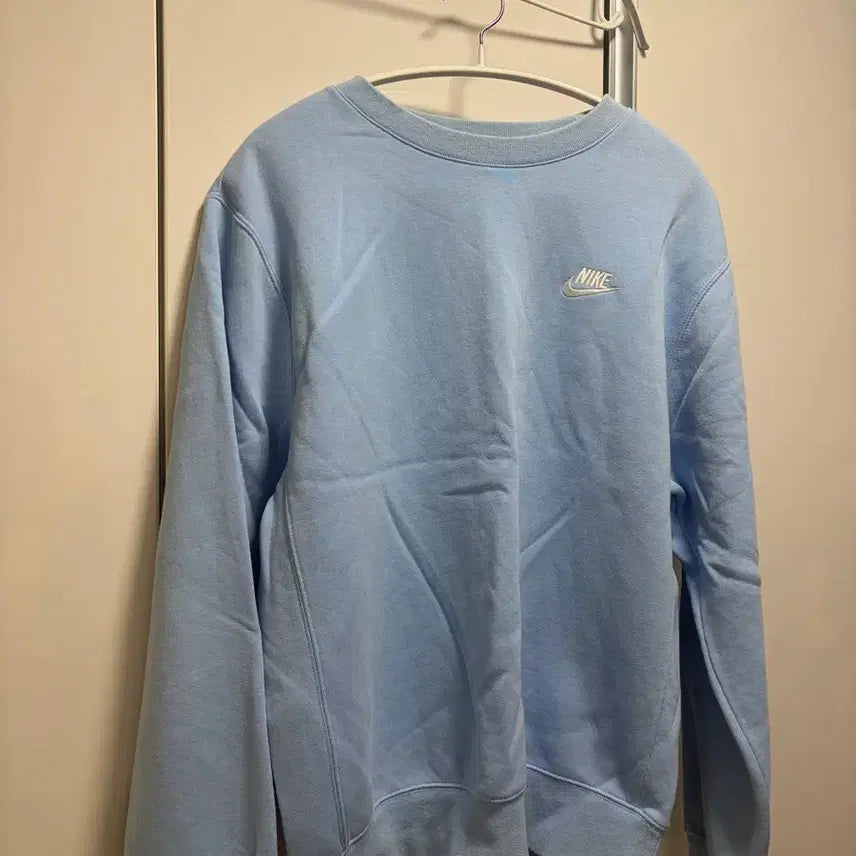 [BUNJANG] Nike Sky Blue Sweatshirt / 나이키 스카이블루 맨투맨 (무배)
