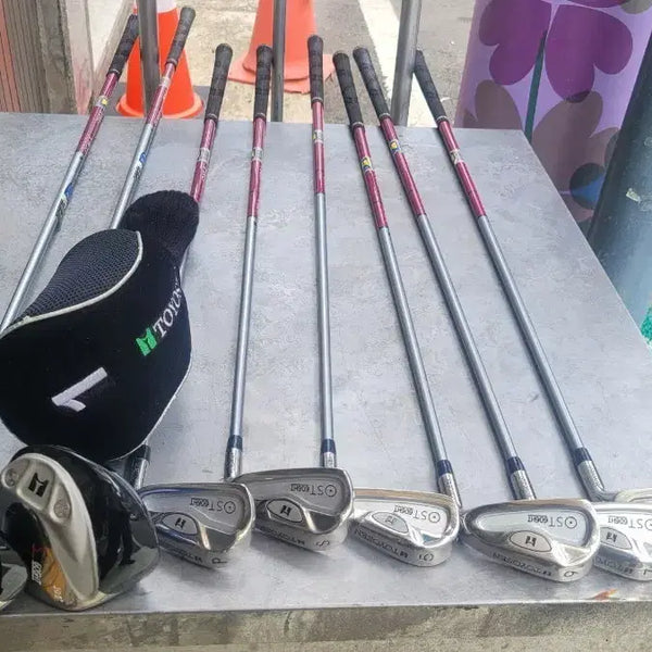[BUNJANG] Toyosen OST 606HT Golf Club Set with Driver Cover / TOYOSEN OST 606HT 골프채 세트