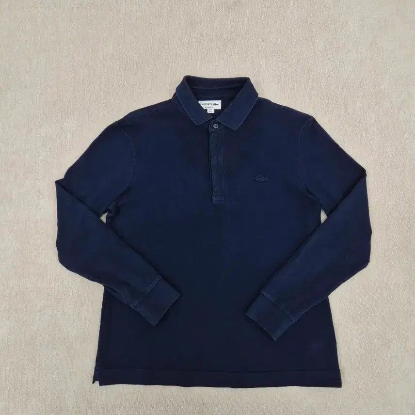 [BUNJANG] Lacoste Size S Long Sleeve Polo Shirt / 라코스테 S사이즈 긴팔카라티