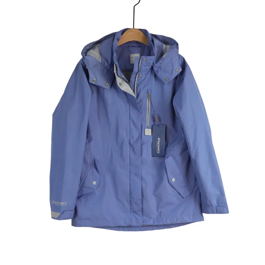 [BUNJANG] Discovery Lightweight Purple Windbreaker Jacket (New) / Discovery 라이트퍼플 바람막이 자켓 새상품 90