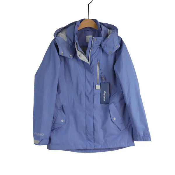 [BUNJANG] Discovery Lightweight Purple Windbreaker Jacket (New) / Discovery 라이트퍼플 바람막이 자켓 새상품 90