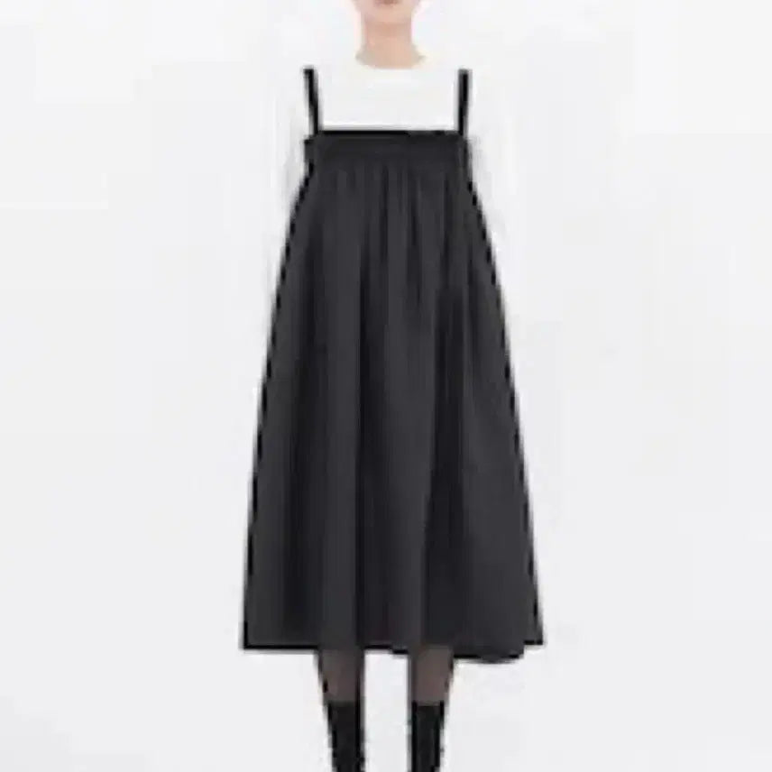 [BUNJANG] Eunoia String Frill Dress / 유노이아 String Frill Dress 스트링 프릴 드레스
