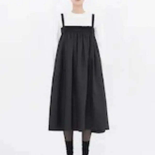 [BUNJANG] Eunoia String Frill Dress / 유노이아 String Frill Dress 스트링 프릴 드레스