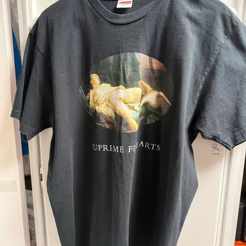 [BUNJANG] Supreme Short-Sleeve T-Shirt Black Large / 슈프림 반팔티 블랙 라지