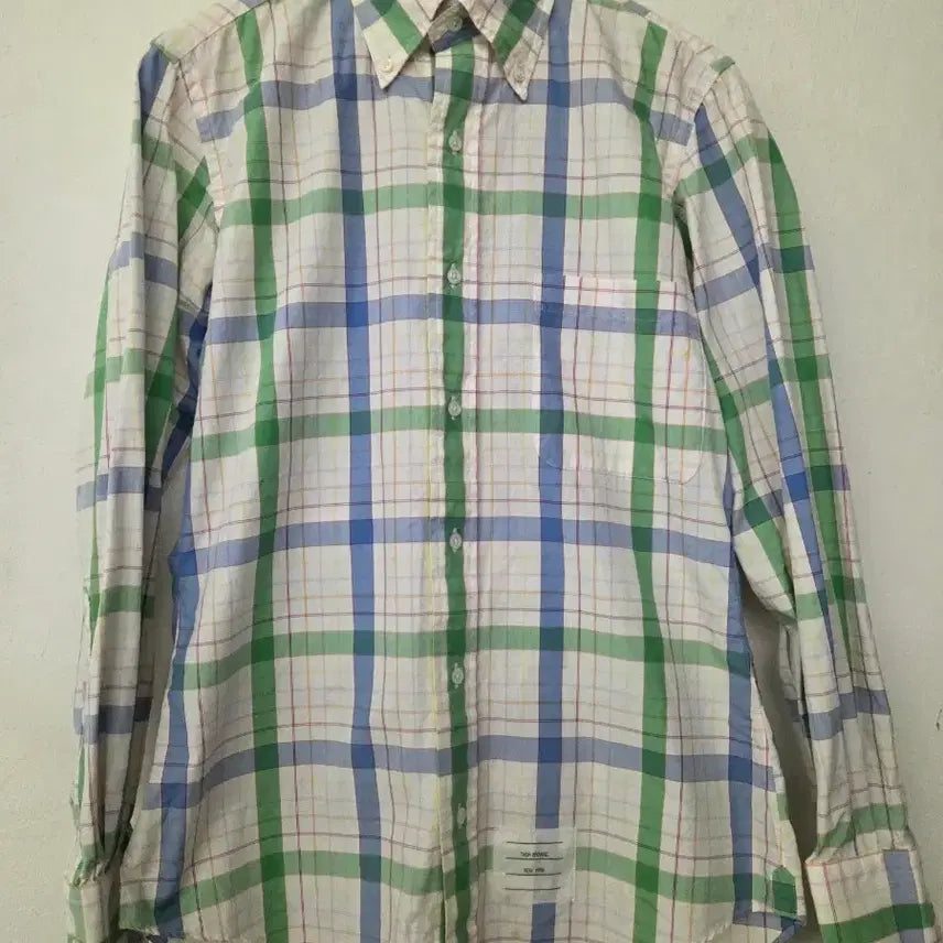 [BUNJANG] Thom Browne New York Check Shirt Size 0 / 톰브라운 체크 셔츠 0