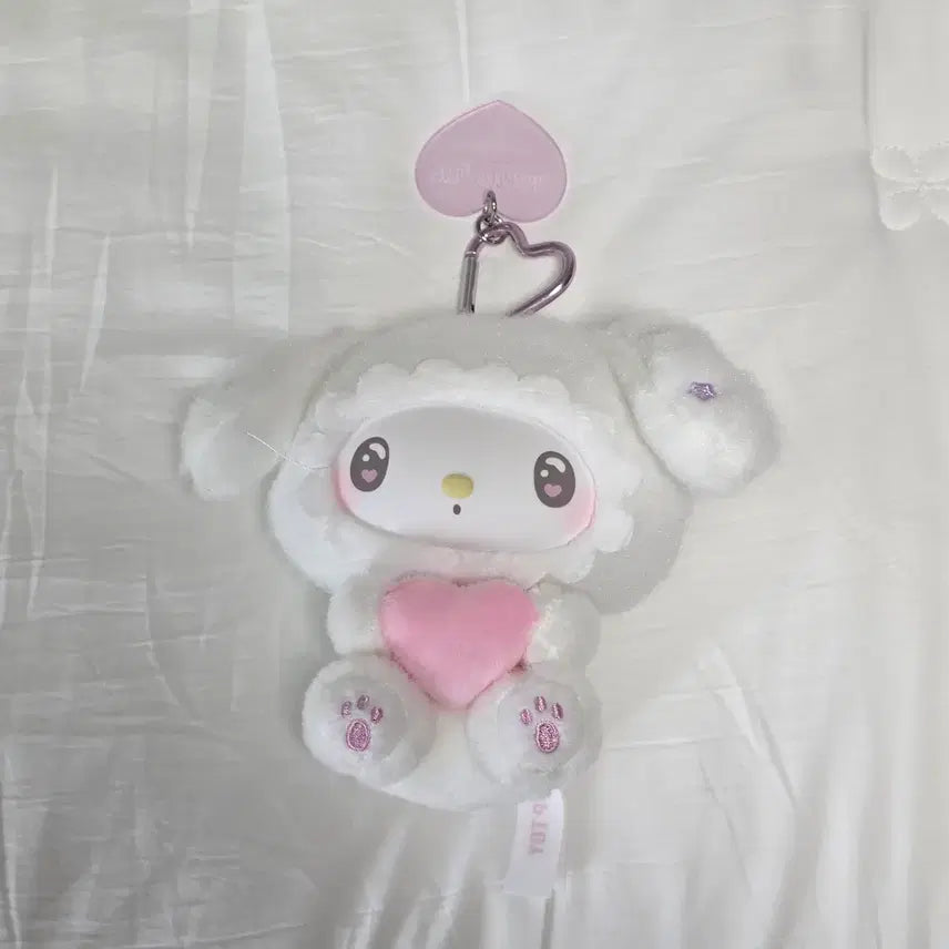 [BUNJANG] My Melody 50th Anniversary Toptoy Milk Candy Doll Keychain / 마이멜로디 50주년 탑토이 밀크 캔디 인형 키링