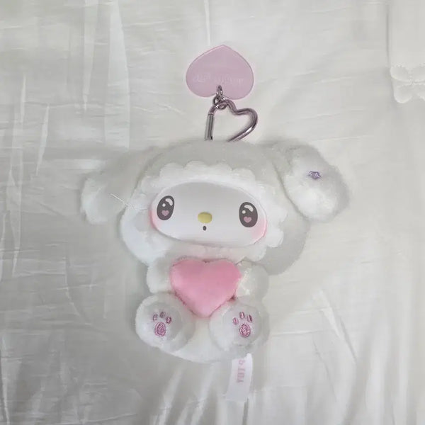 [BUNJANG] My Melody 50th Anniversary Toptoy Milk Candy Doll Keychain / 마이멜로디 50주년 탑토이 밀크 캔디 인형 키링