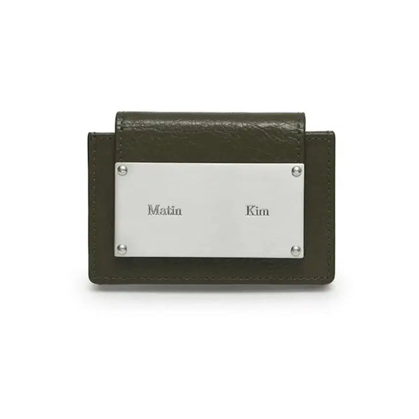 [BUNJANG] Matinkim Accordion Wallet Khaki / 마땡킴 아코디언 월렛 마땡킴 지갑 카키