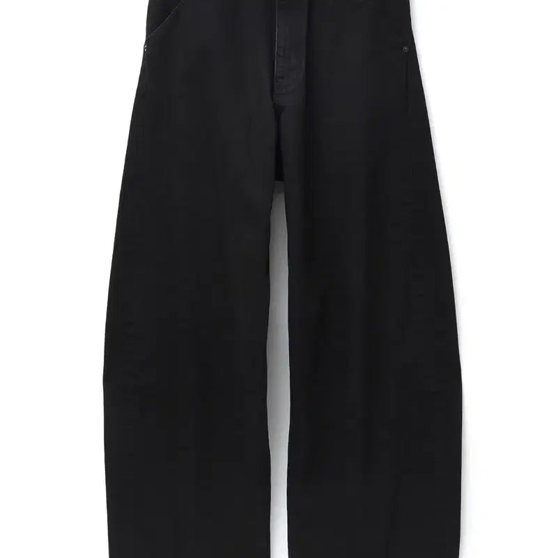 [BUNJANG] Hatching Room Wide Curve Jean Jet Black (Size 2) / 해칭룸 와이드 커브 진 제트 블랙, 2사이즈(새상품)