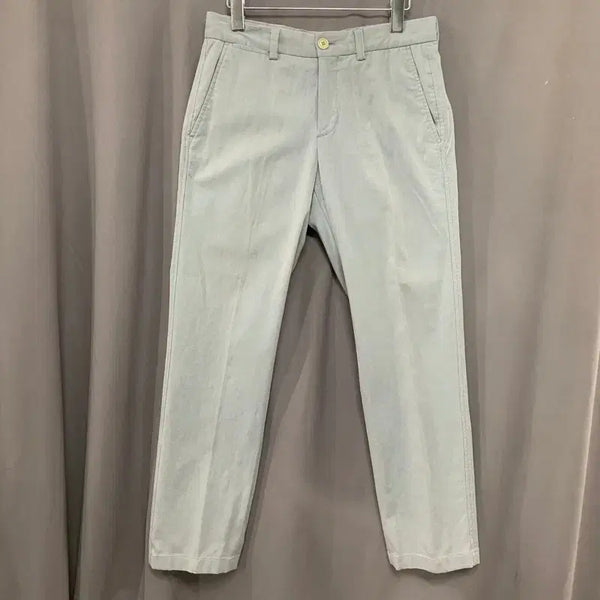 [BUNJANG] Custom Mellow 28-inch Slacks Pants / 28인치 커스텀멜로우 잔패턴 스판 슬랙스 팬츠
