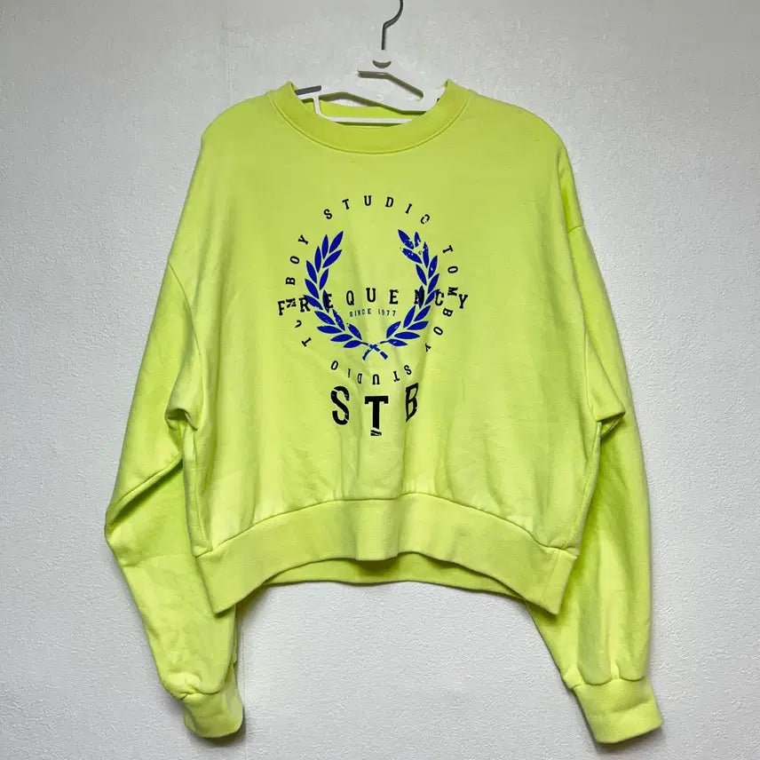 [BUNJANG] Studio Tomboy Cropped Sweatshirt FREE / 스튜디오 톰보이 크롭 맨투맨 FREE