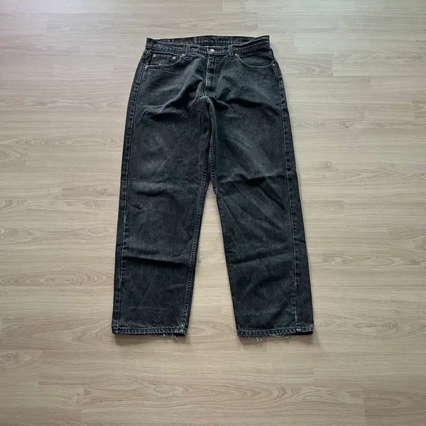 [BUNJANG] Levi's 565 90s Vintage Black Jeans / [36X32] 90s 빈티지 리바이스 565 블랙
